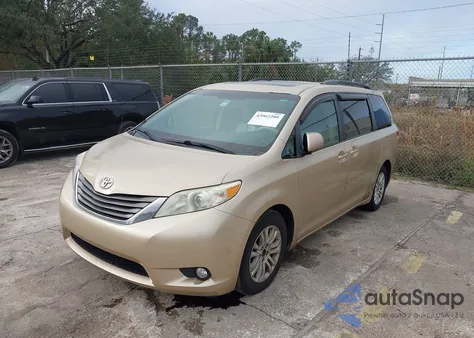 2011 Toyota Sienna Xle V6 из США, поврежденный, VIN 5TDYK3DC0BS131724